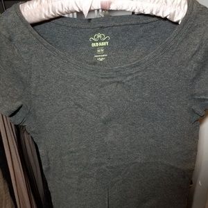 Medium gray short sleeves
